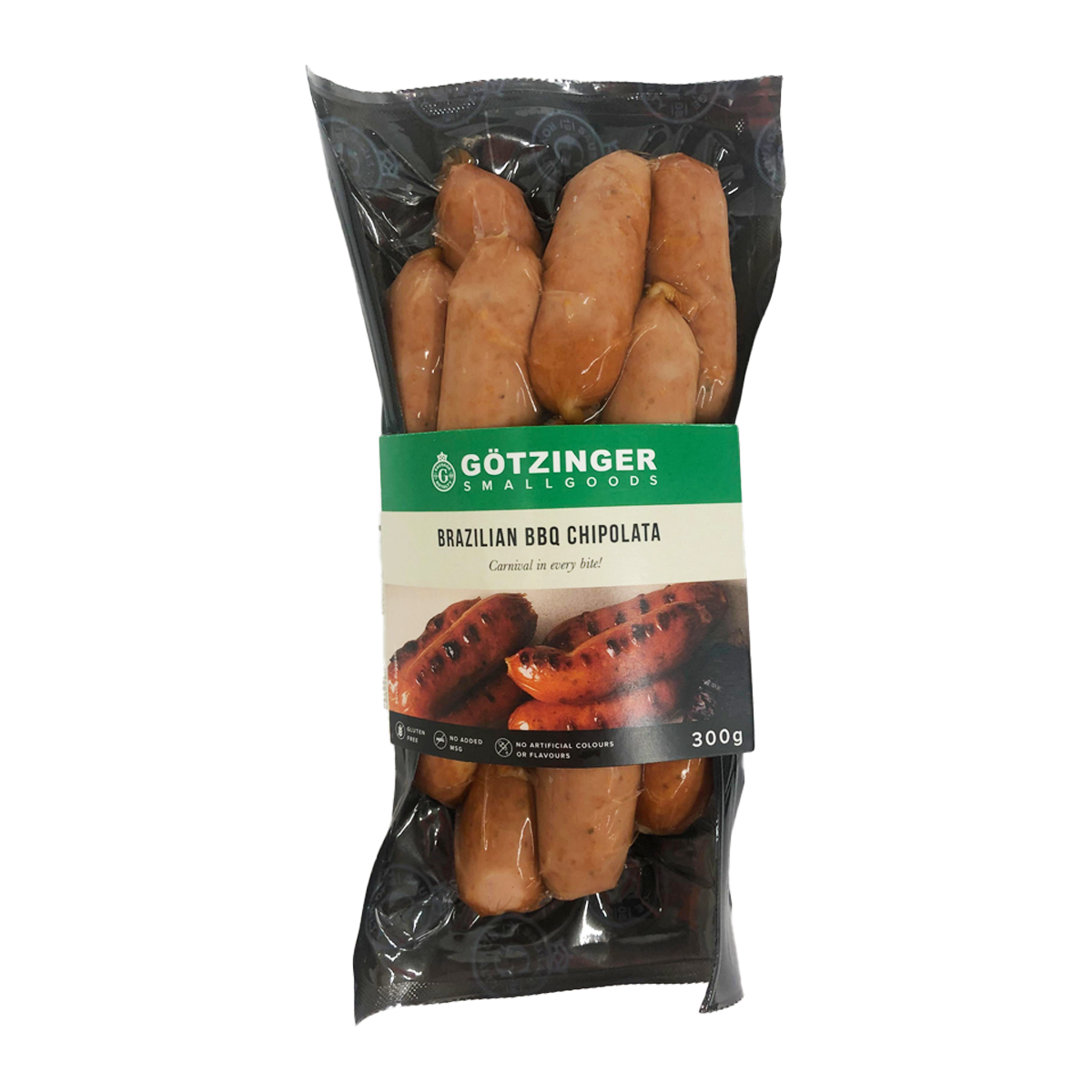 Gotzinger Brazilian BBQ Chipolata 300g