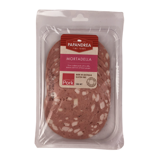 Papandrea Fine Foods Mortadella 100g