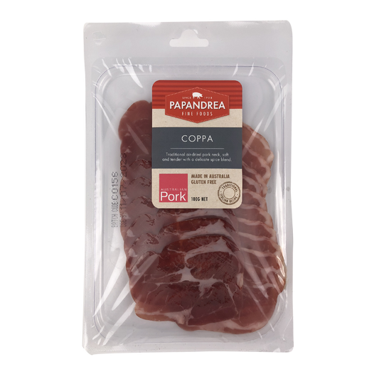 Papandrea Fine Foods Coppa 100g