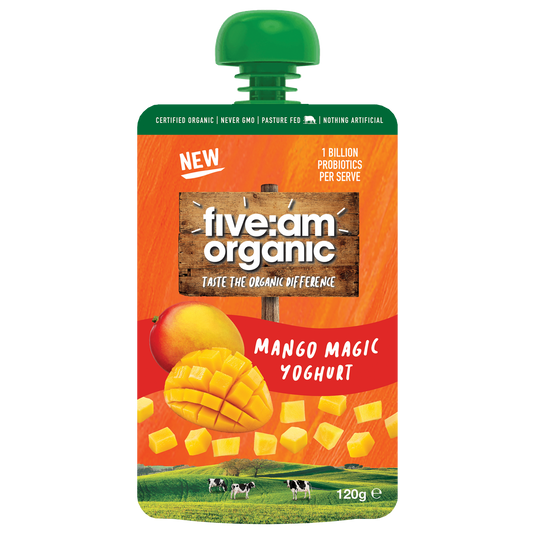 Five AM Mango Organic Kids Yoghurt 120g