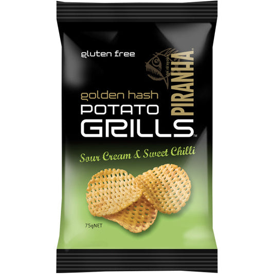 Piranha Golden Hash Potato Grills Sour Cream and Sweet Chilli | Harris Farm Online