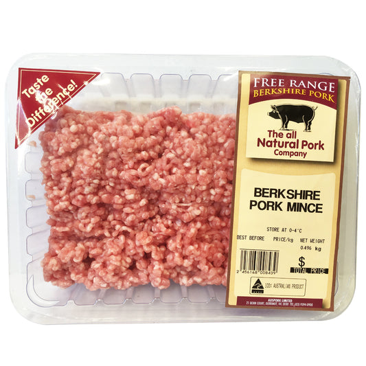 Berkshire Pork Mince 400-600g