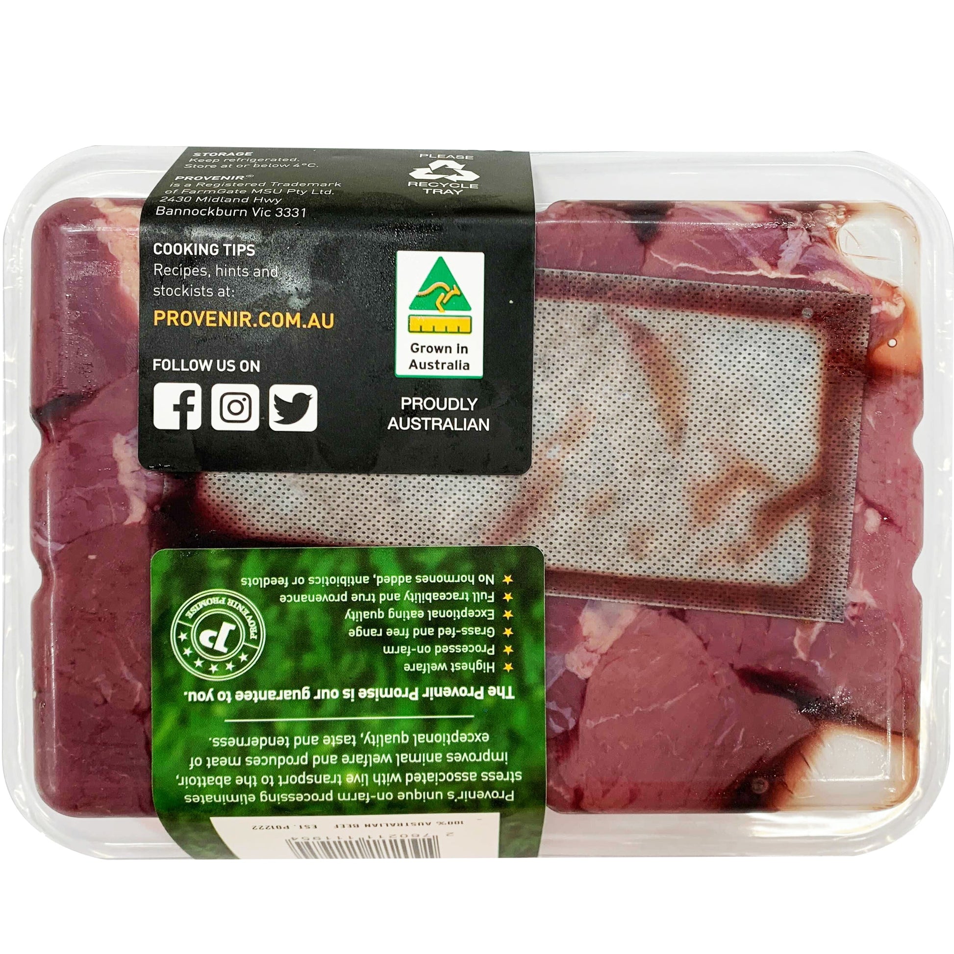 Provenir Lean Diced Angus Beef | Harris Farm Online