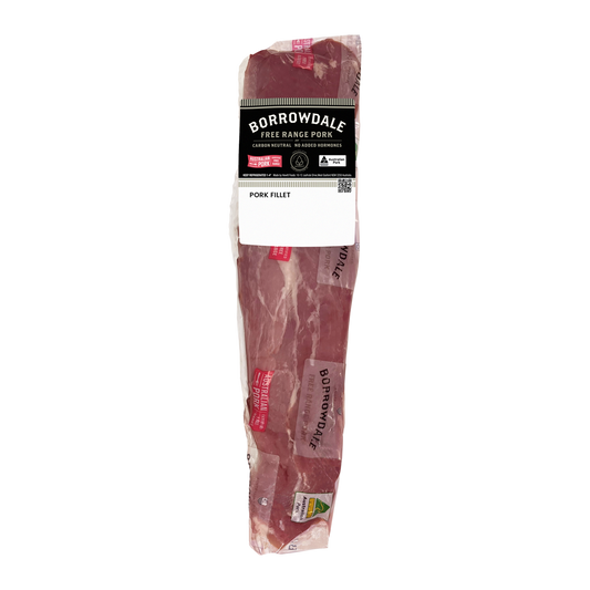 Borrowdale Free Range Pork Fillet 500g-800g