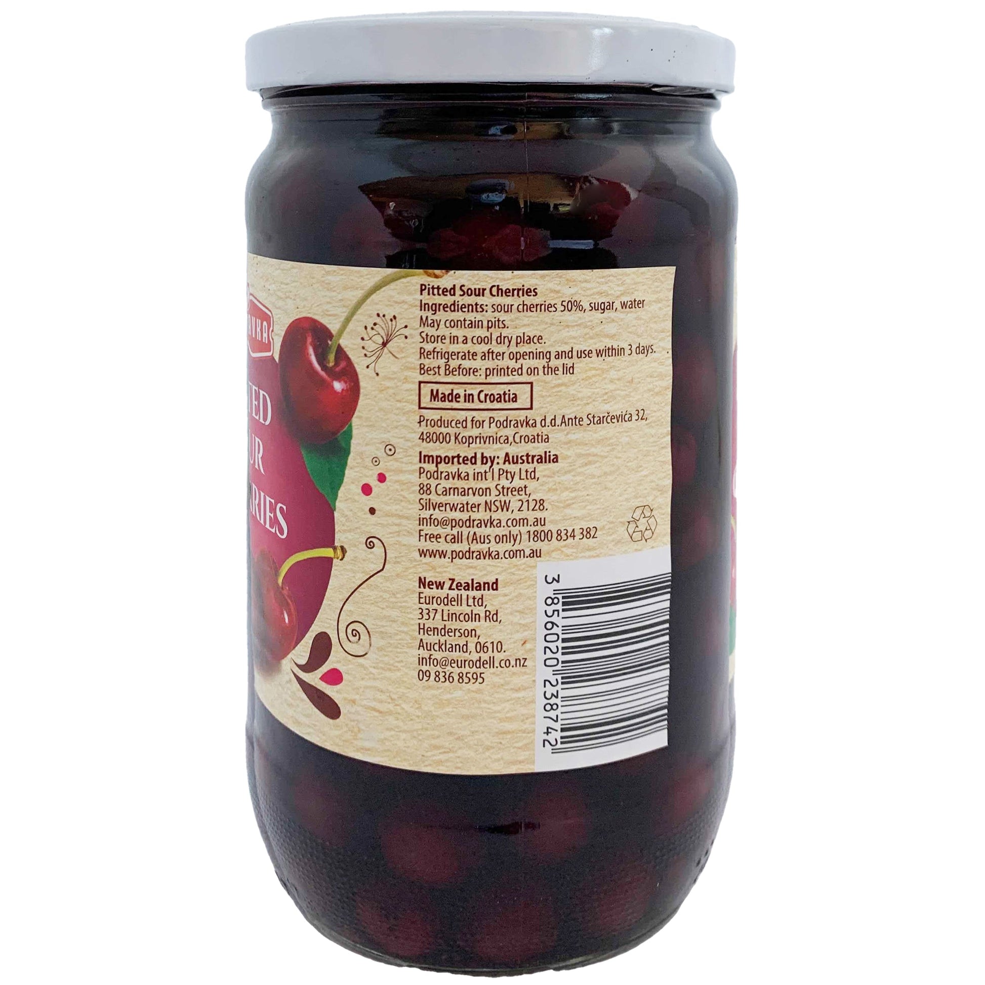 Podravka Pitted Sour Cherries | Harris Farm Online