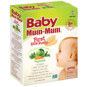 Baby Mum Mum - Rice Rusks - Vegetable | Harris Farm Online