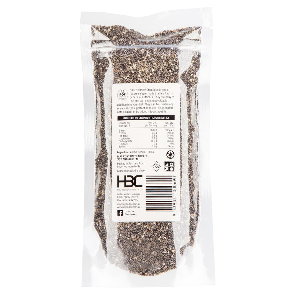 Chefs Choice Chia Seed 150g , Grocery-Nuts - HFM, Harris Farm Markets
 - 2