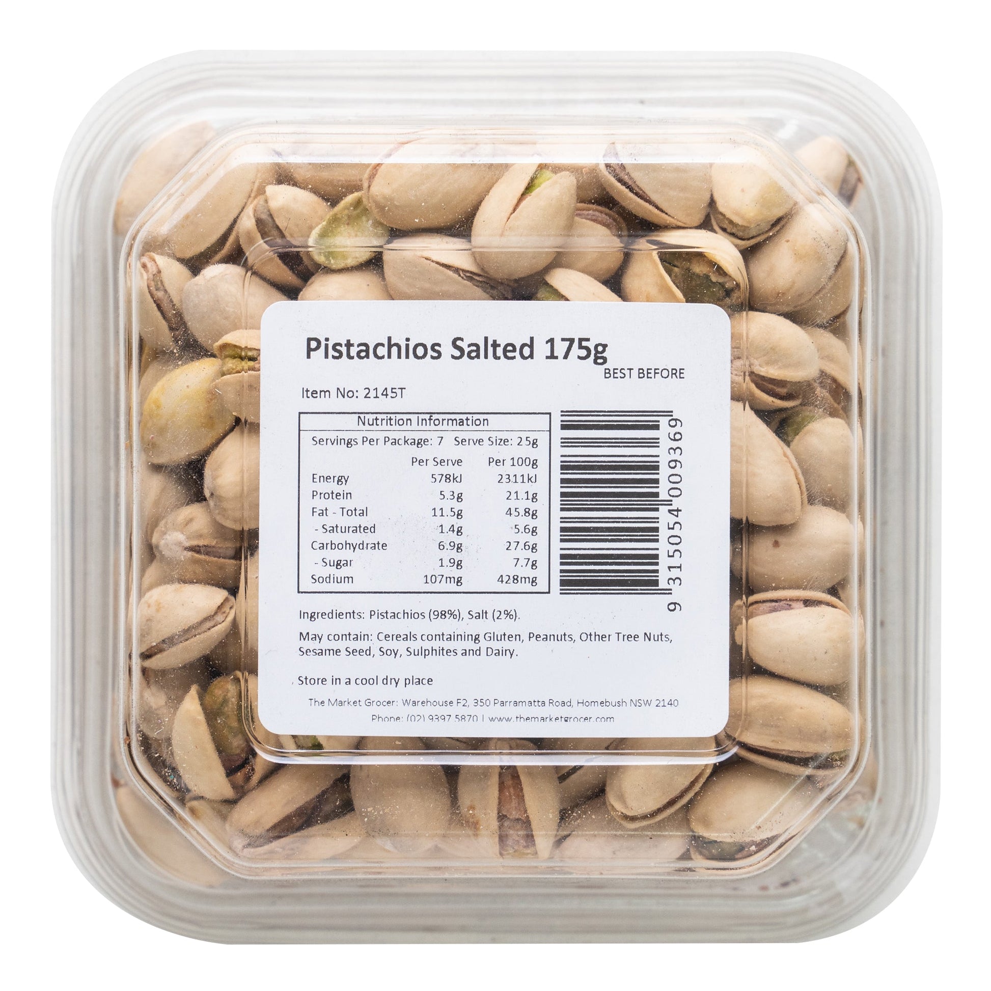 The Market Grocer Pistachios Salted | Harris Farm Online