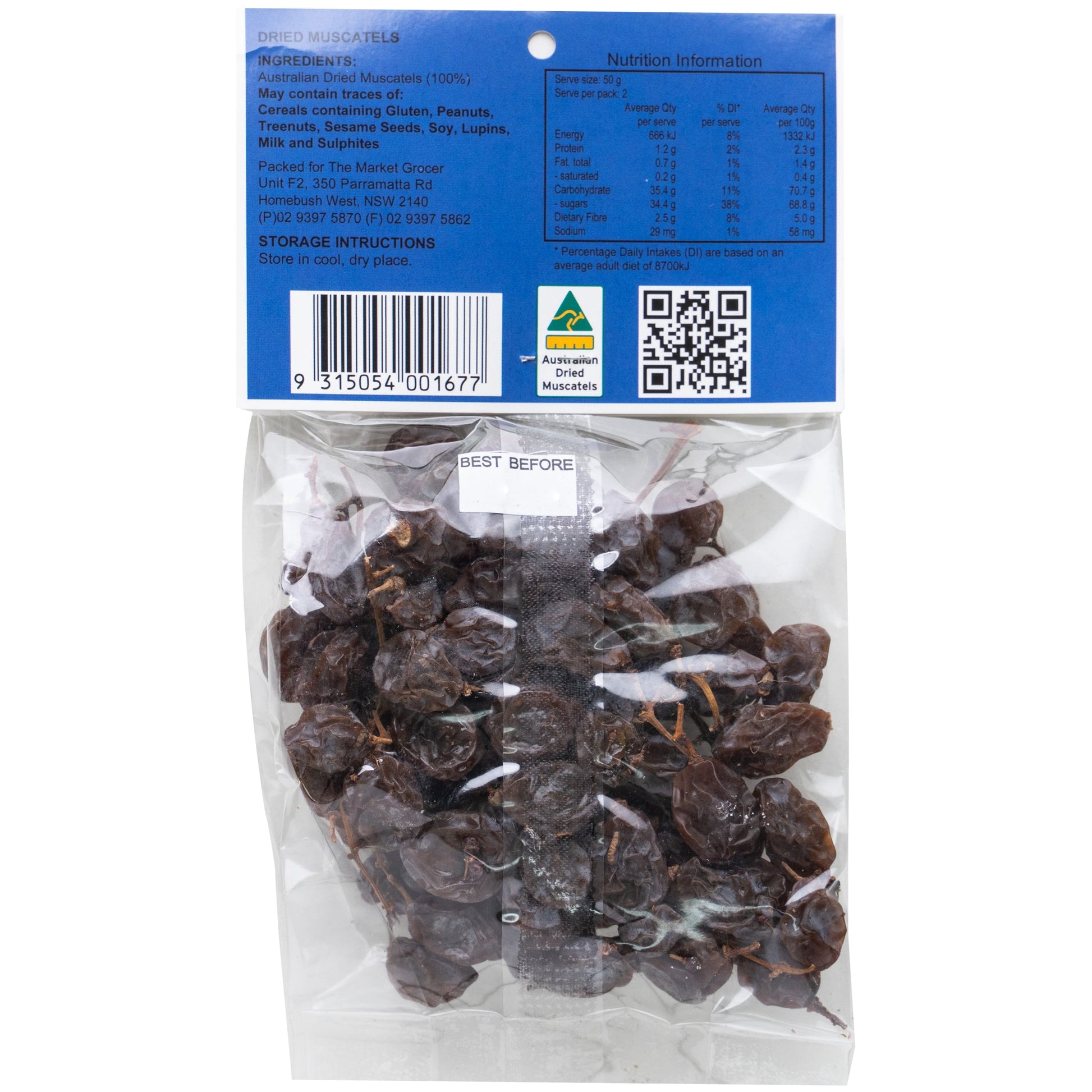 The Market Grocer Dried Muscatels | Harris Farm Online