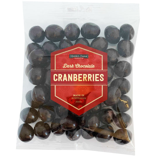 Harris Farm Dark Chocolate Cranberries | Harris Farm Online