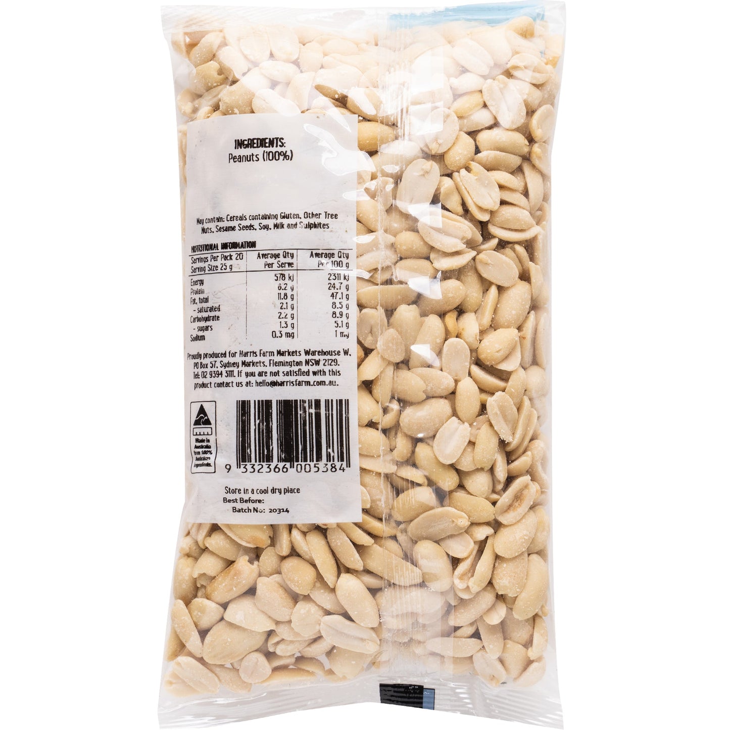 Harris Farm Peanuts Raw | Harris Farm Online