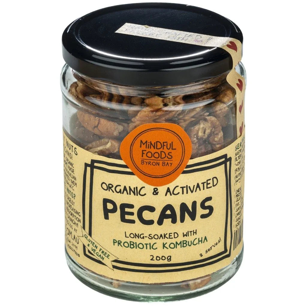 Mindful Foods Pecans Organic and Activated 200g