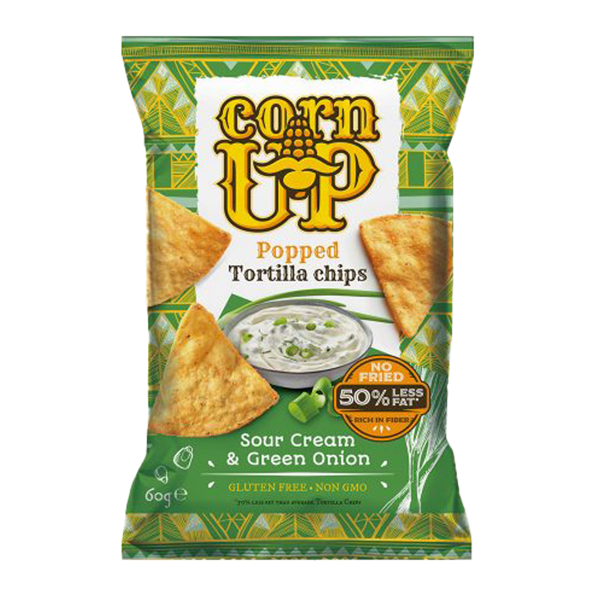 Corn Up Popped Tortilla Sour Cream and Onion 60g