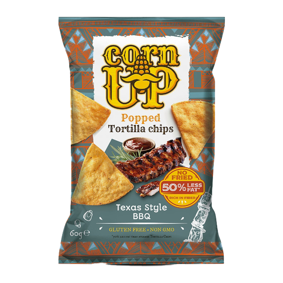 Corn Up Tortilla Texas BBQ 60g