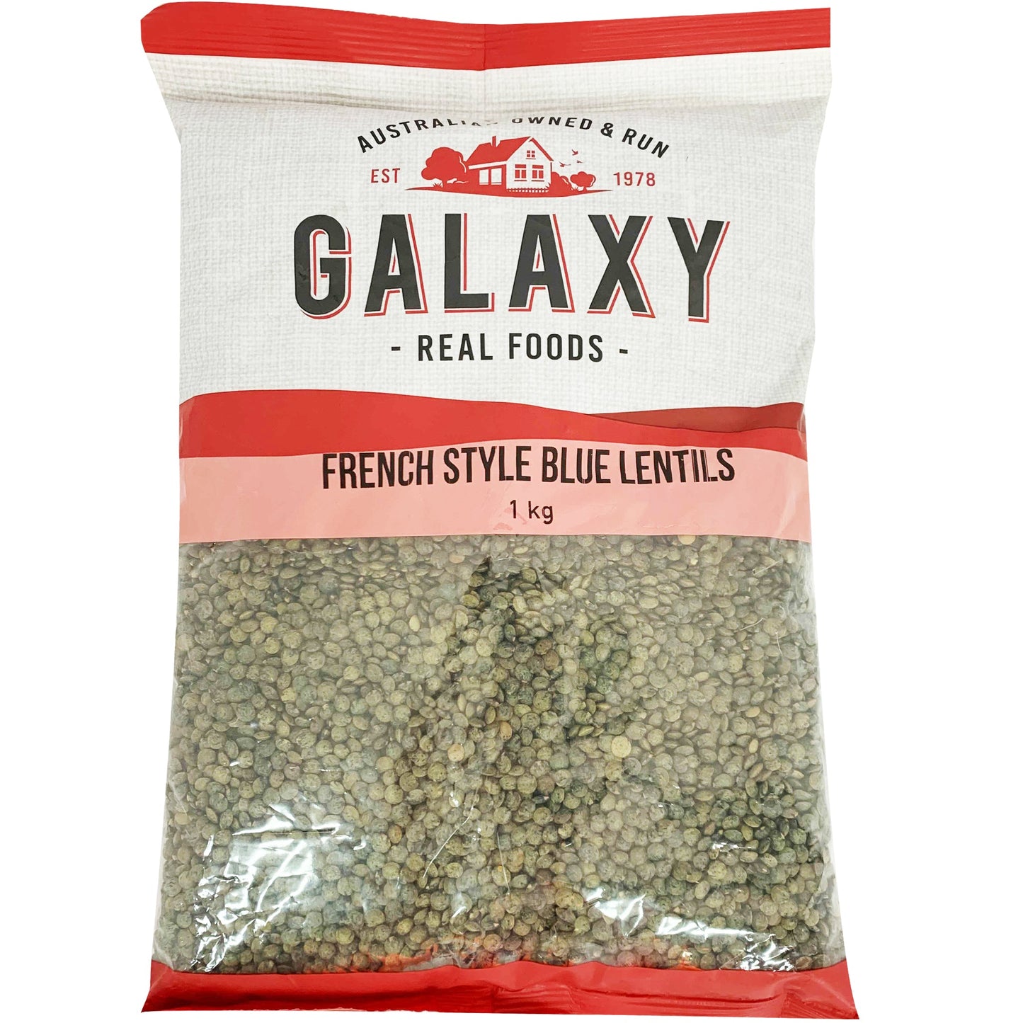 Galaxy French Style Blue Lentils | Harris Farm Online