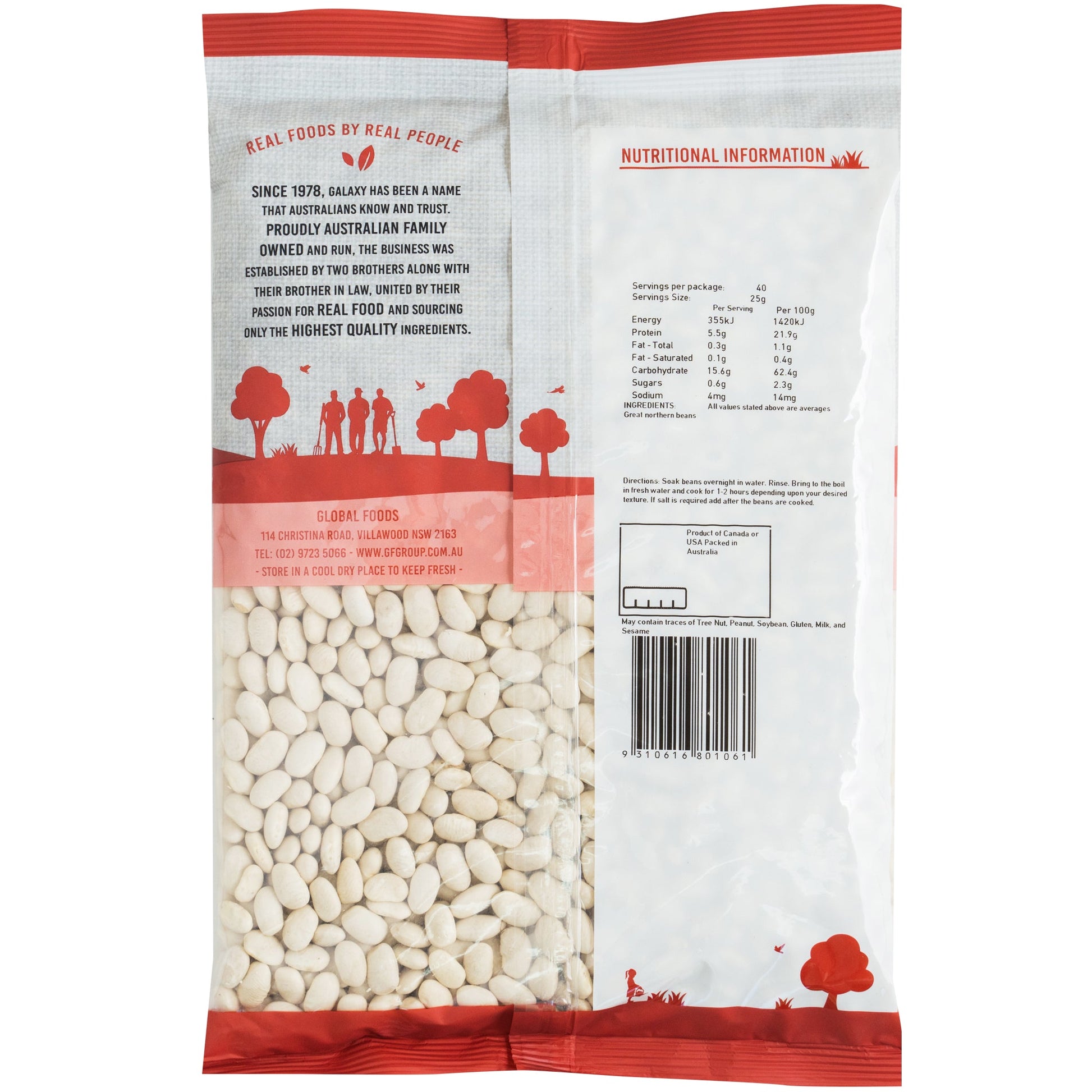 Galaxy Great Northern Beans | Harris Farm Online