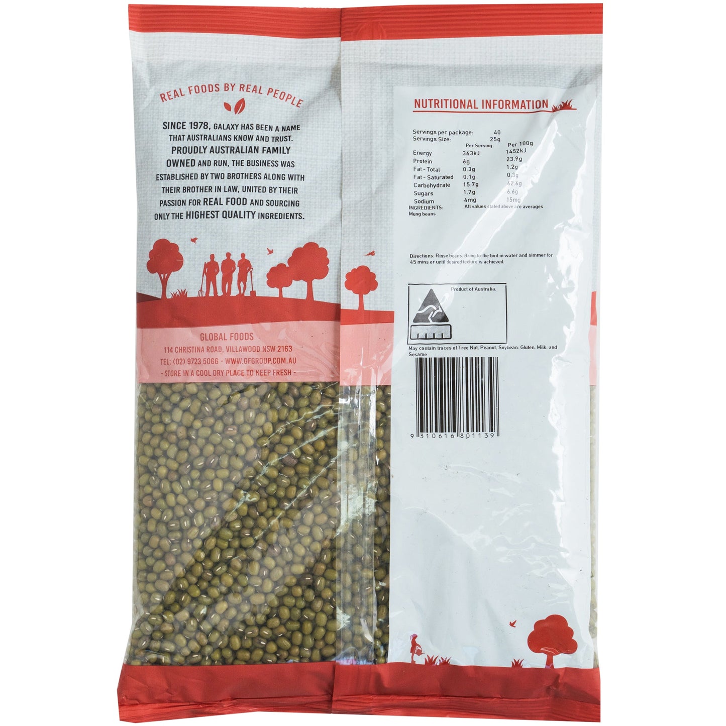 Galaxy Mung Beans | Harris Farm Online