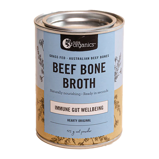 Nutra Organics Hearty Beef Bone Broth Original 125g