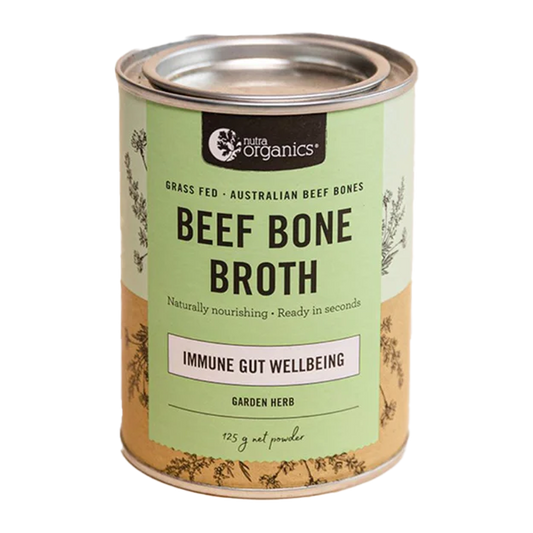 Nutra Organics Beef Bone Broth Garden Herb 125g