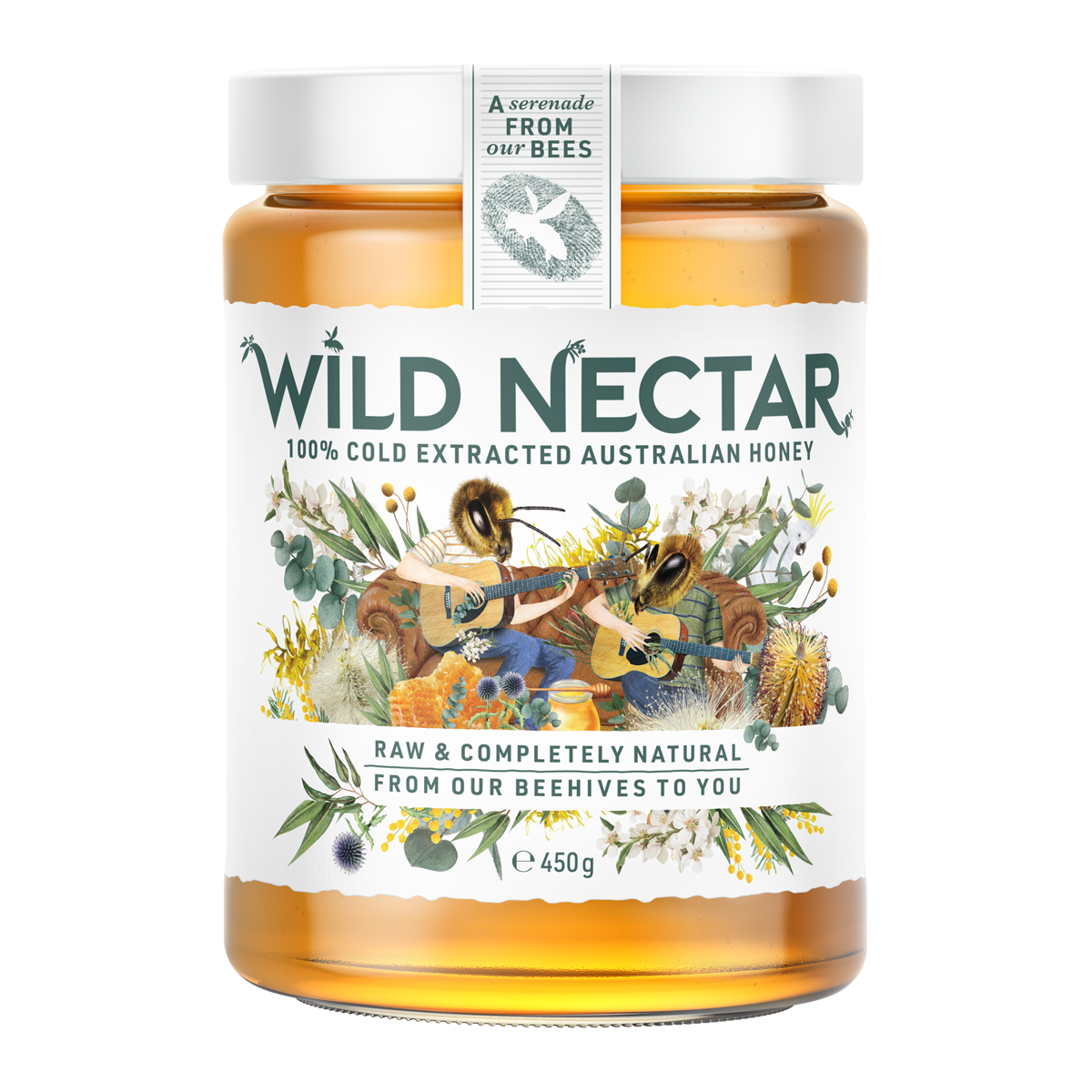 Wild Nectar Australian Honey Jar 450g