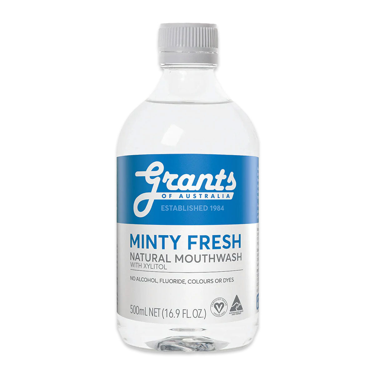 Grants Xylitol Natural Mouthwash - 500ml | Harris Farm Online