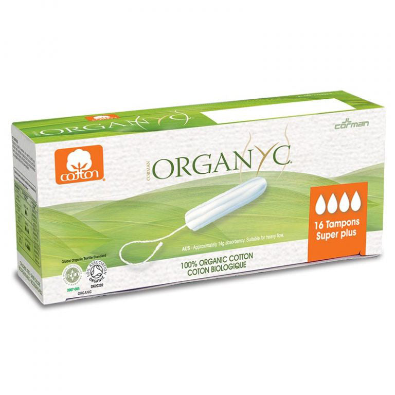 Organyc Tampons Super Plus x16 | Harris Farm Online