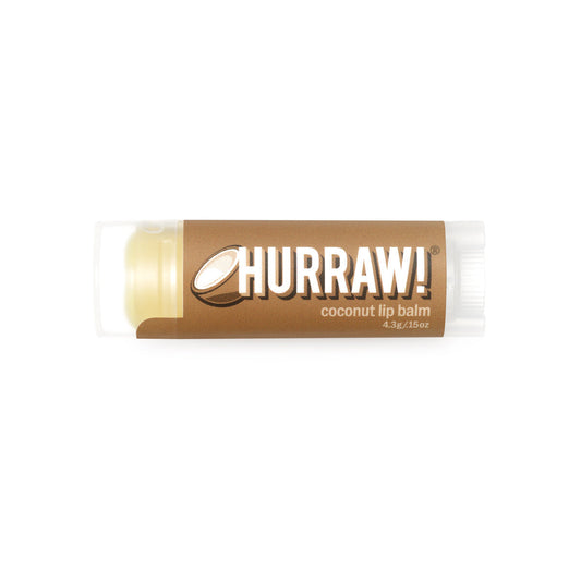 Hurraw Coconut Lip Balm each