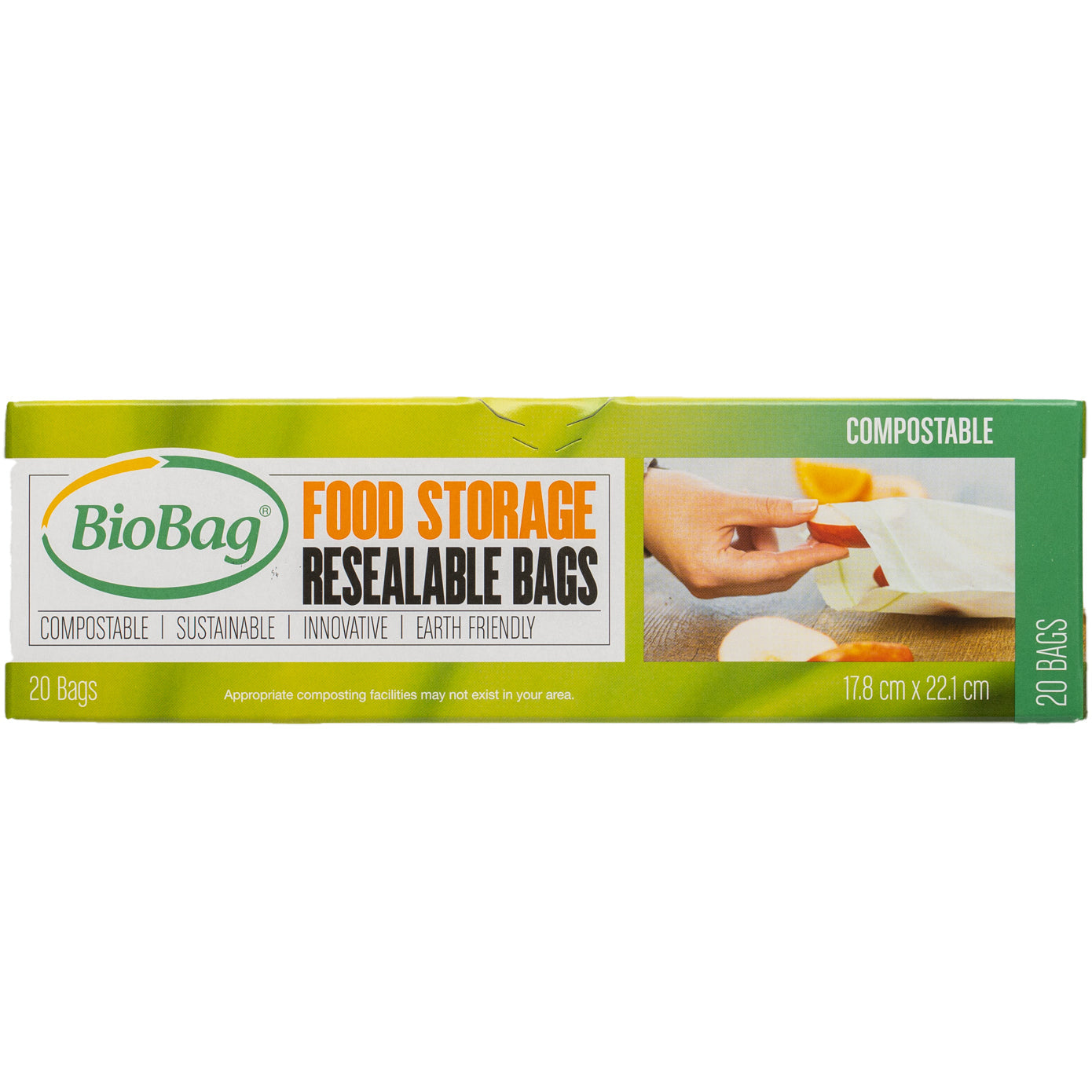 Biobag Food Storage Resealable Bags | Harris Farm Online