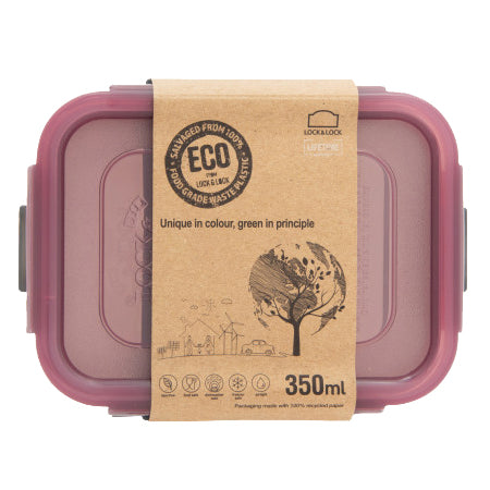 LocknLock Eco Rectangular Container 350ml | Harris Farm Online