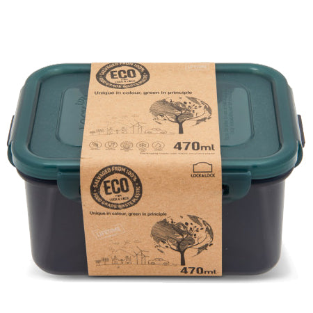 LocknLock Eco Rectangular Container 470ml | Harris Farm Online