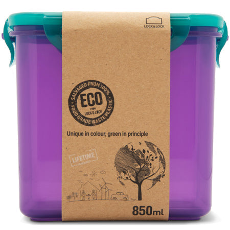 LocknLock Eco Rectangular Tall Container 850ml | Harris Farm Online