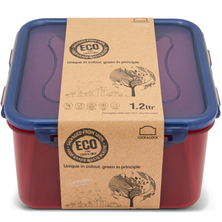 LocknLock Eco Square Container 1.2l | Harris Farm Online