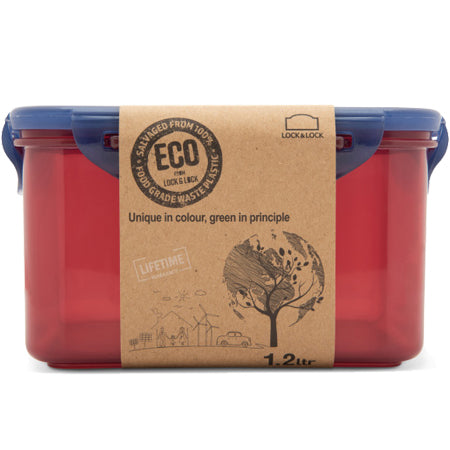 LocknLock Eco Square Container 1.2l | Harris Farm Online