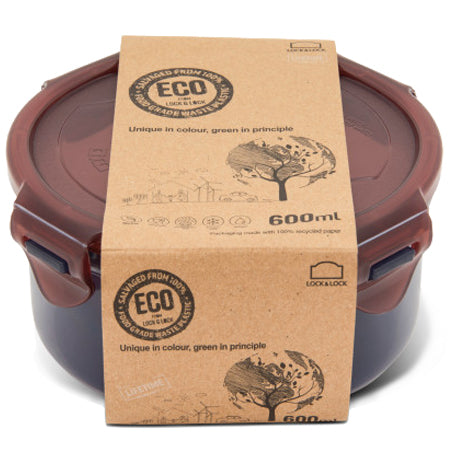 LocknLock Eco Round Container 600ml | Harris Farm Online