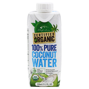 Chefs Choice Organic Coconut Water 330ml