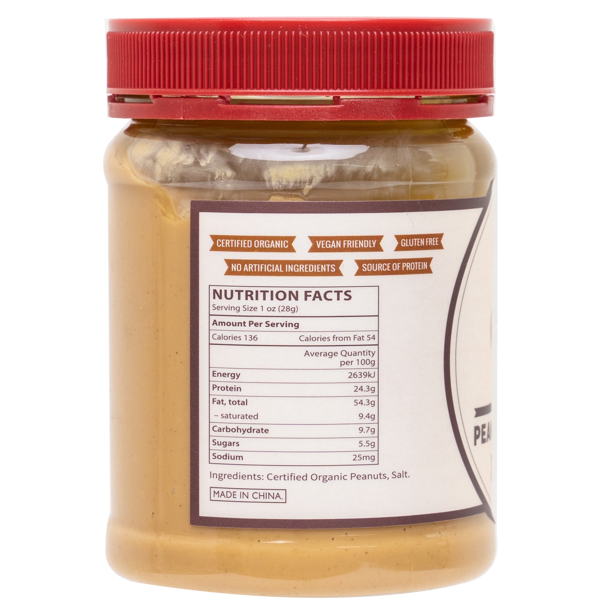 Ahoy Nuts Crunchy Organic Peanut Butter | Harris Farm Online