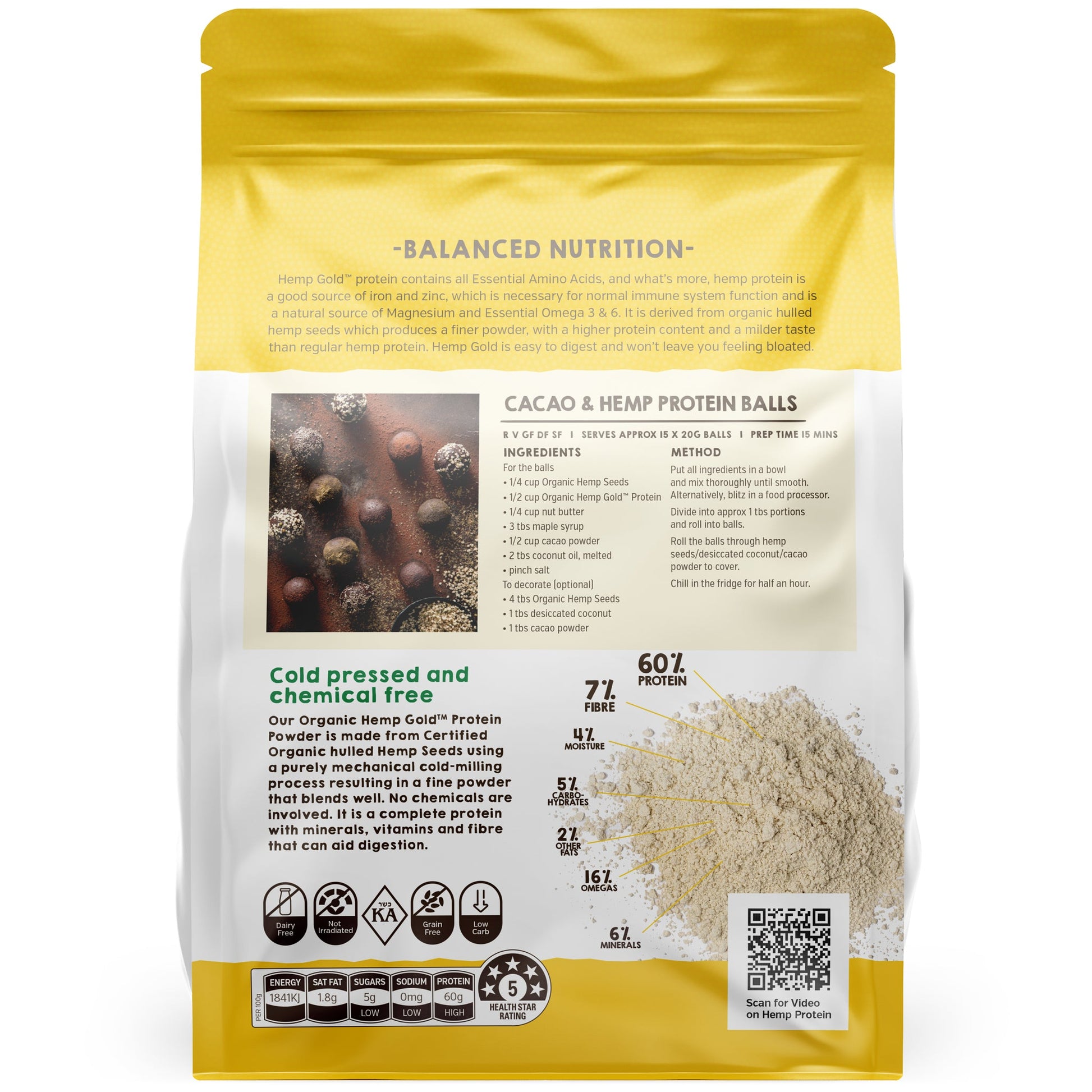 Essential Hemp Organic Hemp Gold Protein | Harris Farm Online