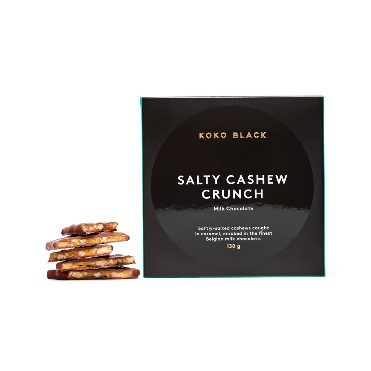 Koko Black Milk Chocolate Salted Cashew Crunch | Harris Farm Online