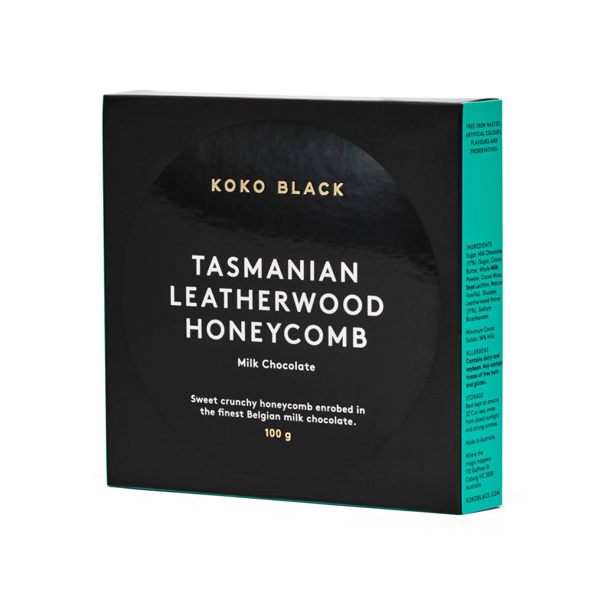 Koko Black Milk Chocolate Tasmanian Leatherwood Honeycomb | Harris Farm Online