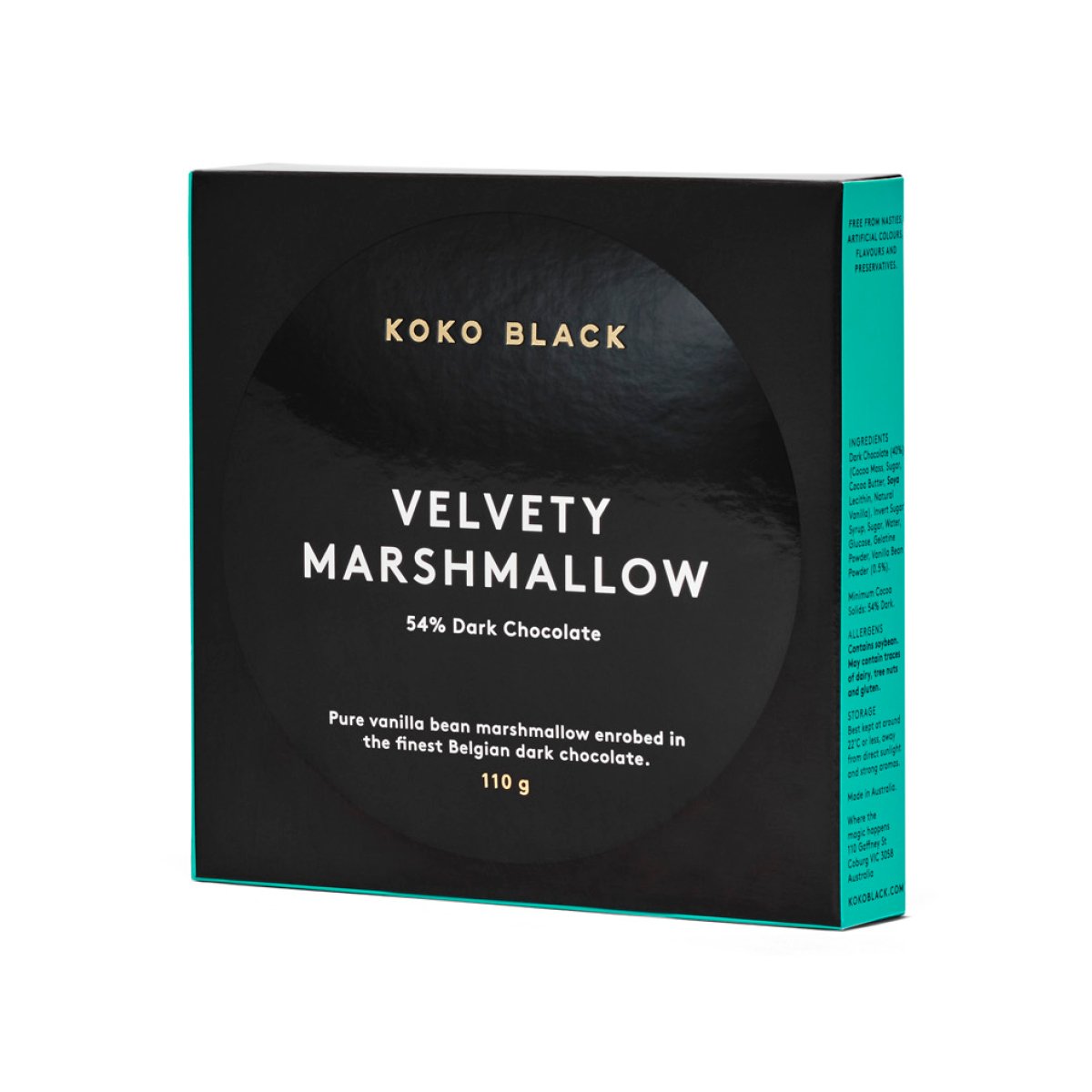 Koko Black 54% Dark Chocolate Velvety Marshmallow | Harris Farm Online