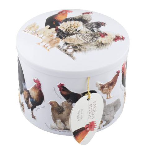 Gardiners of Scotland Vanilla Fudge Hen Tin | Harris Farm Online