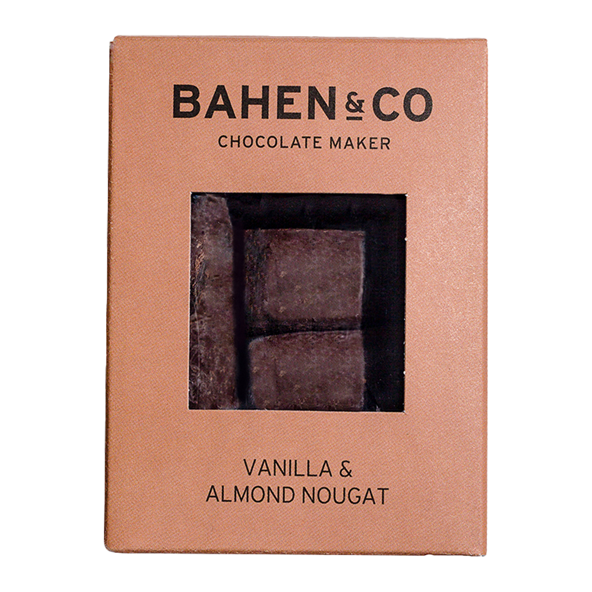 Bahen and Co Vanilla and Almond Nougat 100g