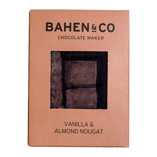 Bahen and Co Vanilla and Almond Nougat 100g