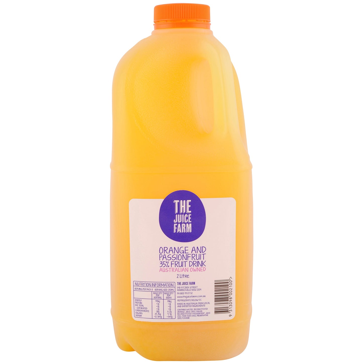 The Juice Farm - Juice Orange Passionfruit | Harris Farm Online