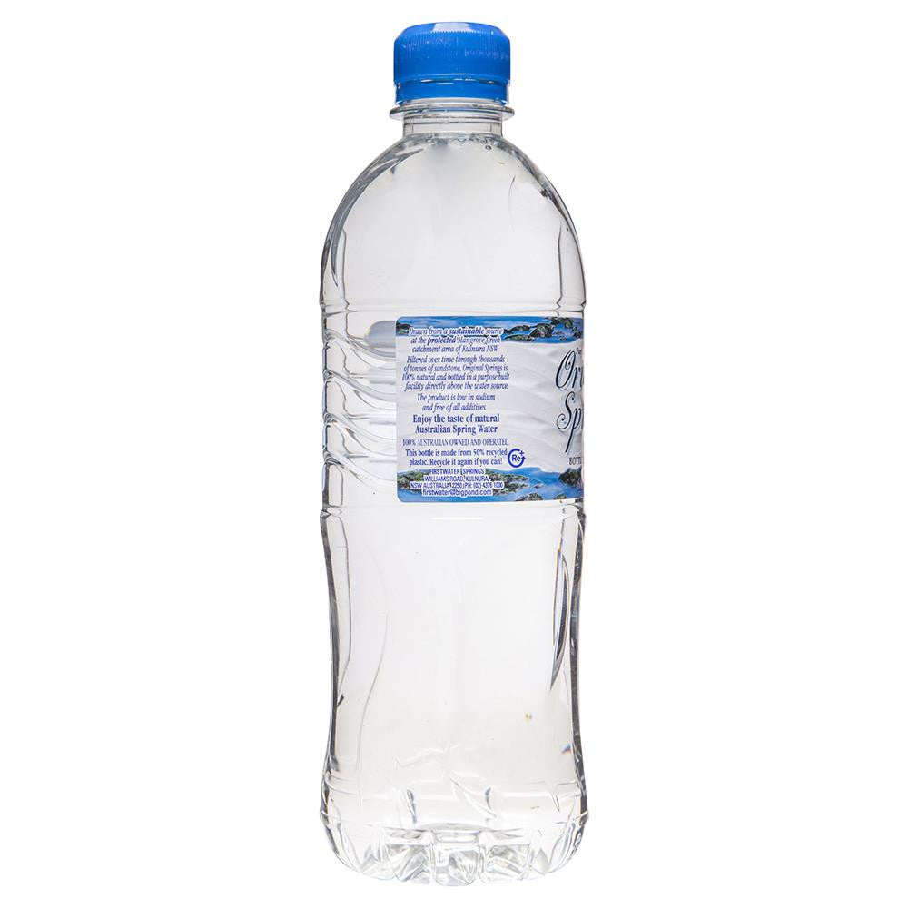 Original Springs Water 600ml , Grocery-Drinks - HFM, Harris Farm Markets
 - 2