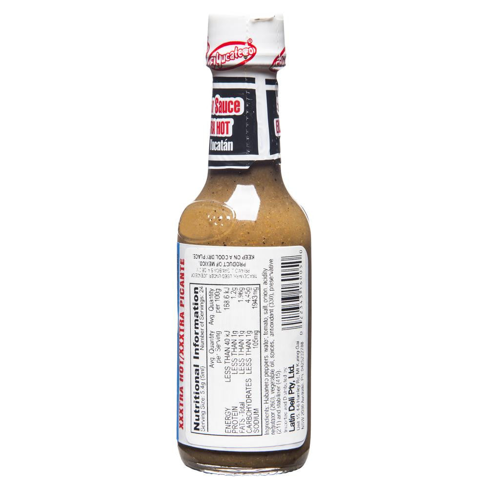 El Yucateco - Xxxtra Hot Sauce - Chile Habanero Brown | Harris Farm Online