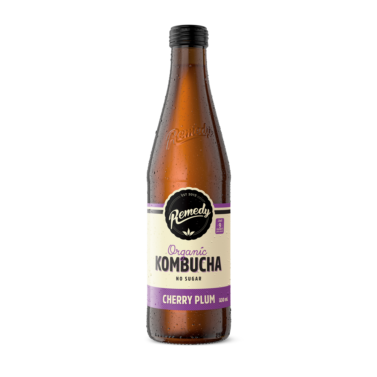 Remedy Drinks Organic Kombucha Cherry Plum 330ml