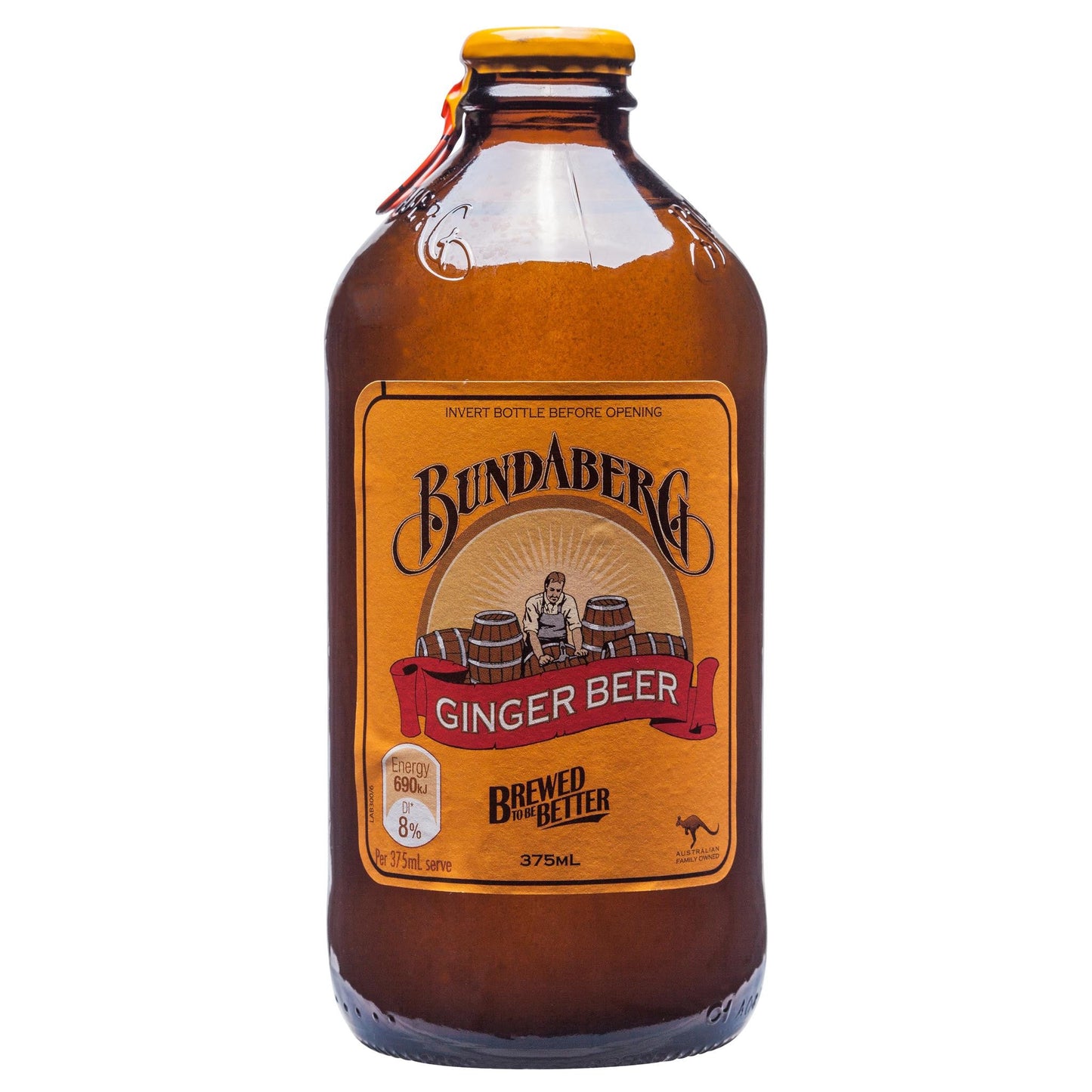 Bundaberg Ginger Beer 375ml , Grocery-Drinks - HFM, Harris Farm Markets
 - 1