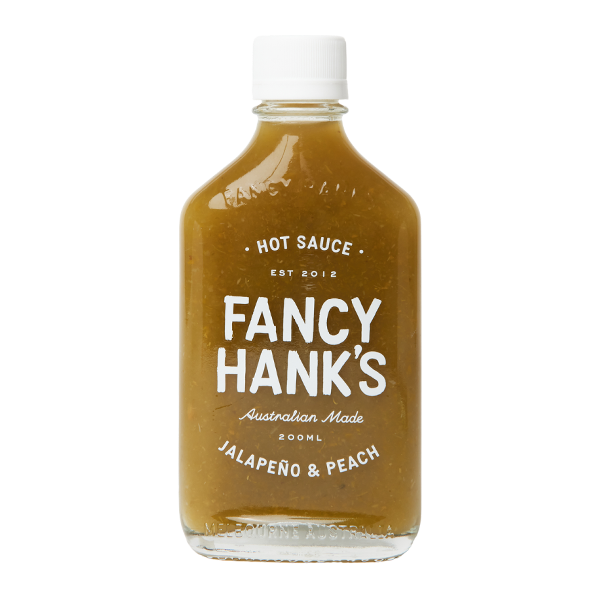 Fancy Hank's Jalapeno & Peach Hot Sauce 200ml