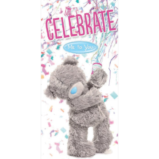 Fantastick Milk Chocolate 3D Teddy Let's Celebrate | Harris Farm Online